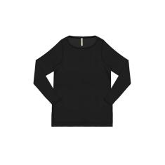 Blusa Lunender Malha Plus Size Preto Tam. G-Feminino