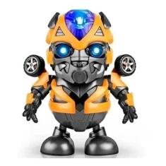 Boneco Robô Dançarino Brinquedo Menino Transformes Bumblebee - Giwish