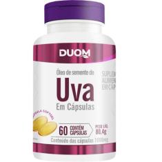 Óleo de Semente de Uva 1000mg - 60 Cap - Duom