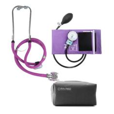 Aparelho De Pressao Esfigmomanometro + Esteto Pamed Duplo - P.A.MED,  
