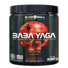 Pré Treino Baba Yaga 330g - RaspBerry Vodka - Black Skull
