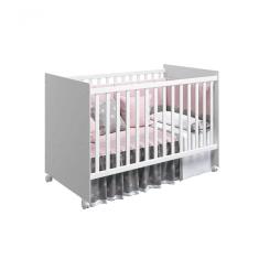 Berço Americano Tico Branco Fosco - Reller