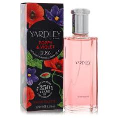 Perfume Feminino Poppy & Violet Yardley London 125 Ml Eau De Toilette