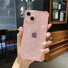 Capa de coração de amor holográfico reflexivo de luxo para iphone 13 12 11 pro max mini xs x xr 7 8 plus se 2020 capa tampão transparente macia, PKAX, para iphone 12