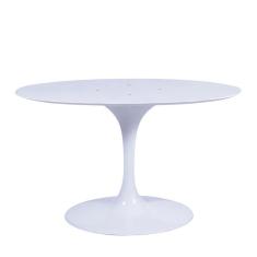 Base Mesa Saarinen Tulip Jantar Oval - Branca