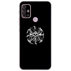 Capa Adesivo Skin016 Verso Para Motorola Moto G30 (2021)