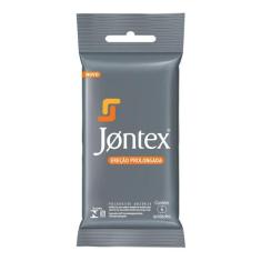 Preservativo Jontex Marathon Ereção Prolongada 6 Unidades