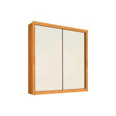 Guarda Roupas 2 Portas De Correr E 4 Gavetas Zurique Peroba-Off White-Peroba - Europa