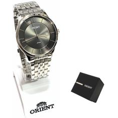 Relógio Orient Masculino Analógico Prateado MBSS1293 G1SX