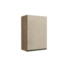 Armário Aéreo Cozinha Modulado Maxxi G763 1 Porta c/Vidro Nogal - Kapp