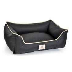 Cama Barcelona para Cachorro e Gato Pet - Bichinho Chic, Preto, M