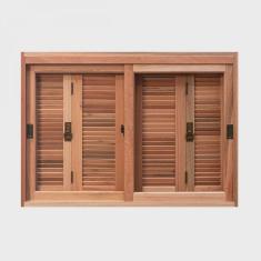 Janela Pantográfica Lisa Je121 Esel 120x140x14cm