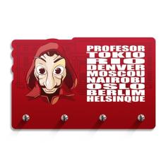 Porta Chaves De Parede Geek Em Madeira Mdf