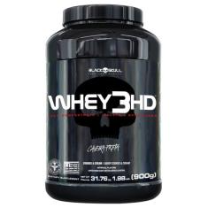 Whey 3hd black skull - 900g (wpc, wpi e wph) - CAVEIRA PRETA, N/A, COO