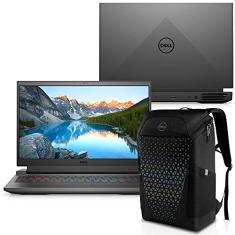 Notebook Gamer Dell G15-a0700-MM20PB 15.6" FHD AMD Ryzen™ 7 16GB 512GB SSD NVIDIA RTX 3060 Windows 11 + Mochila