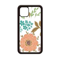 Capa para celular Apple Mobile Case Shell com tinta de plantas de sol laranja para iPhone 11 Pro Max