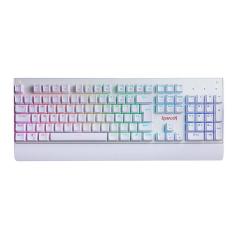 Teclado Mecânico Gamer Redragon Kala Branco Rgb Switch Red