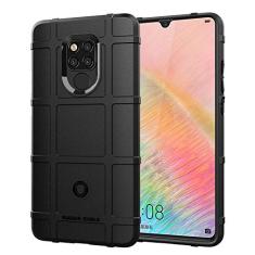 Capa para Huawei Mate 20X, proteção robusta, material TPU de fibra de carbono, suave antiderrapante, macia, anti-impressão digital, capa totalmente protetora para Huawei Mate 20X