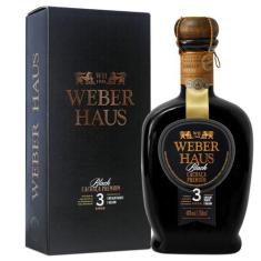 Cachaça weber haus premium black louça 750ml, Unica, U