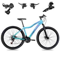 Bicicleta Feminina Aro 29 Absolute Hera 21v Cambios e Trocadores Shima