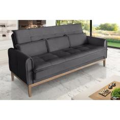 Sofá Cama Rivieira 1.70m - Sofisticato, chumbo