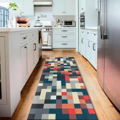 Tapete Passadeira de Cozinha Pixel Antiderrapante--50 x 160 - Style Br