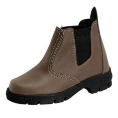 Botina Infantil Menino Elástico Marrom - Raniel Calçados, 29