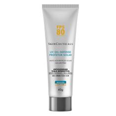Protetor Solar Uv Oil Defense SkinCeuticals FPS 80 Com Cor 40g