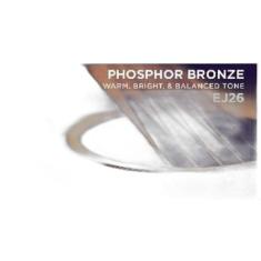 Encordoamento para violão aço ej26 custom ligth bronze