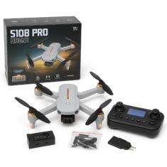 Drone S108 Pro, Câmera HD/4K e Modo Follow Me