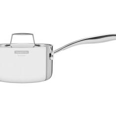 Panela Tramontina Grano Em Aço Inox 16 Cm 1,7 L