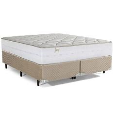 Cama Box Herval Queen Joy, 67x158x198 cm, Colchão Composto