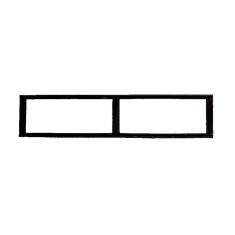 Caixilho Para Grelha Ferro Fundido Captação Esgoto 15X100Cm