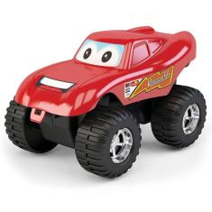 Carrinho Brinquedo Vermelho Racer 55 Mk206 Dismat