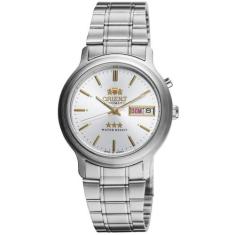 Relógio Orient Masculino Ref: 469Wa1af B1sx Automático Prateado