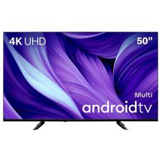 Smart Tv 50" Multi DLED Android TV  Mais de 10 mil APPS e com imagem com brilho e cores elevados  - TL048M
