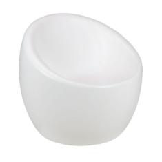 Poltrona Tramontina Oca Em Polietileno Branco