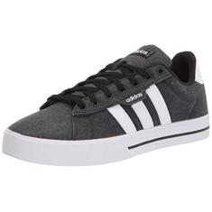 adidas Tênis masculino Daily 3.0, Core Black/Cloud White/Core Black, 45