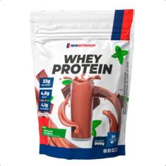 Whey Protein Concentrado 900g- New Nutrition, Chocolate com menta
