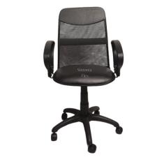 Cadeira  diretor tela giratória com faixa - mecanismo relax -  braço f