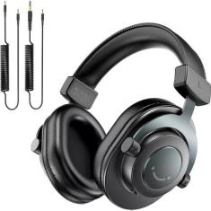 Fone de Ouvido Fifine H8 - 3.5MM/6.4MM - com Microfone - Preto