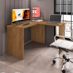 Mesa Escrivaninha Parati L01 Com Extensor - Amarena Móveis Cor Freijó