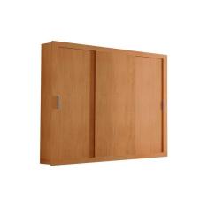 Guarda Roupa Casal 3 Portas De Correr E 4 Gavetas Veneza Naturale - Rufato