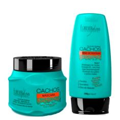 Kit Cachos Mascara e Creme de Pentear Forever Liss