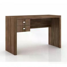 Mesa Para Computador / Escritorio Me4123 Nogal Nogal - TECNO MOBILI