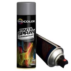 Tinta Spray Radcolor Alumínio Alta Temperatura 400 ml Radnaq RC2107