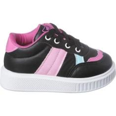 Tênis Casual Infantil Feminino Meninas Juliette Colorido-Feminino