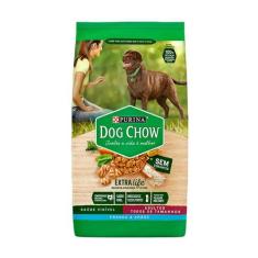 Ração Dog Chow Para Cães Adultos De Porte Médio E Grande Sabor Carne,