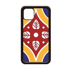 Capa Talavera com padrão decorativo para iPhone 12 Pro Max para Apple Mini Mobile Case