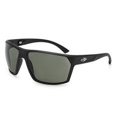 Óculos Solar Mormaii Storm M0079a1471 Preto Fosco Lente Verde G15 - Preto